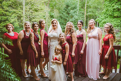 Chrissy & Edward Countryside Hochzeit